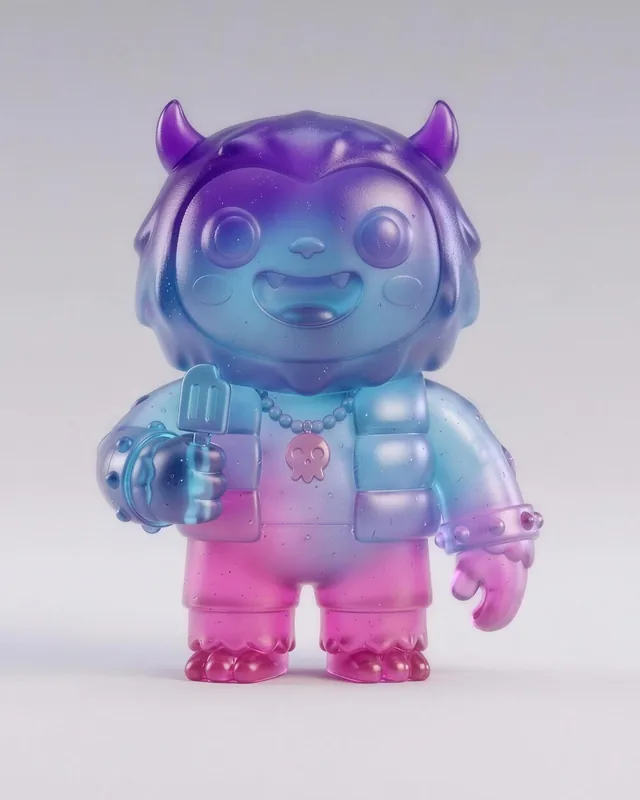 Twilight Yeti, a collectible vinyl figure